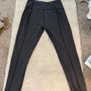 Lululemon Dark Gray Leggings Size 10